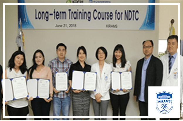 Completion Ceremony of Long-term Training Course for NDTC